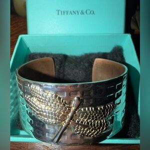 Tiffany & Co. Silver and Gold Dragonfly Bracelet